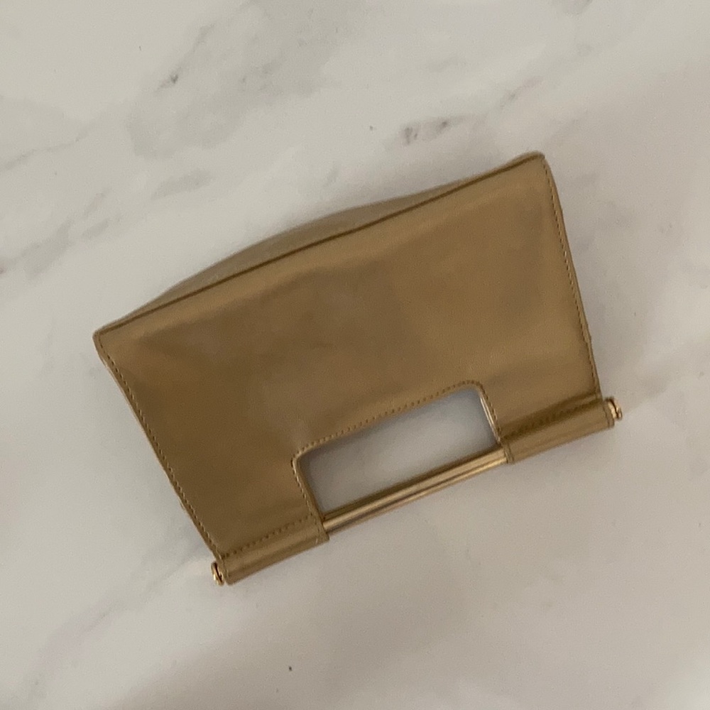 Gold clutch